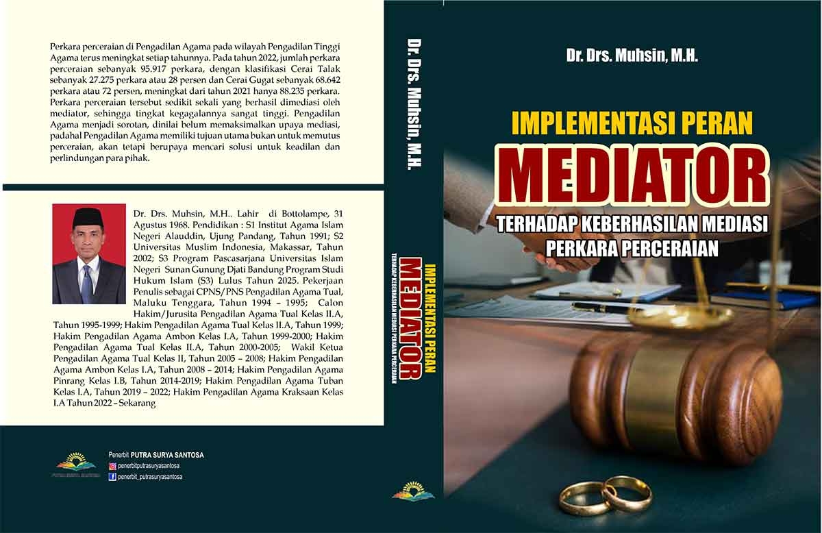 Sampul Implementasi Peran Mediator terhadap Keberhasilan Mediasi Perkara Perceraian