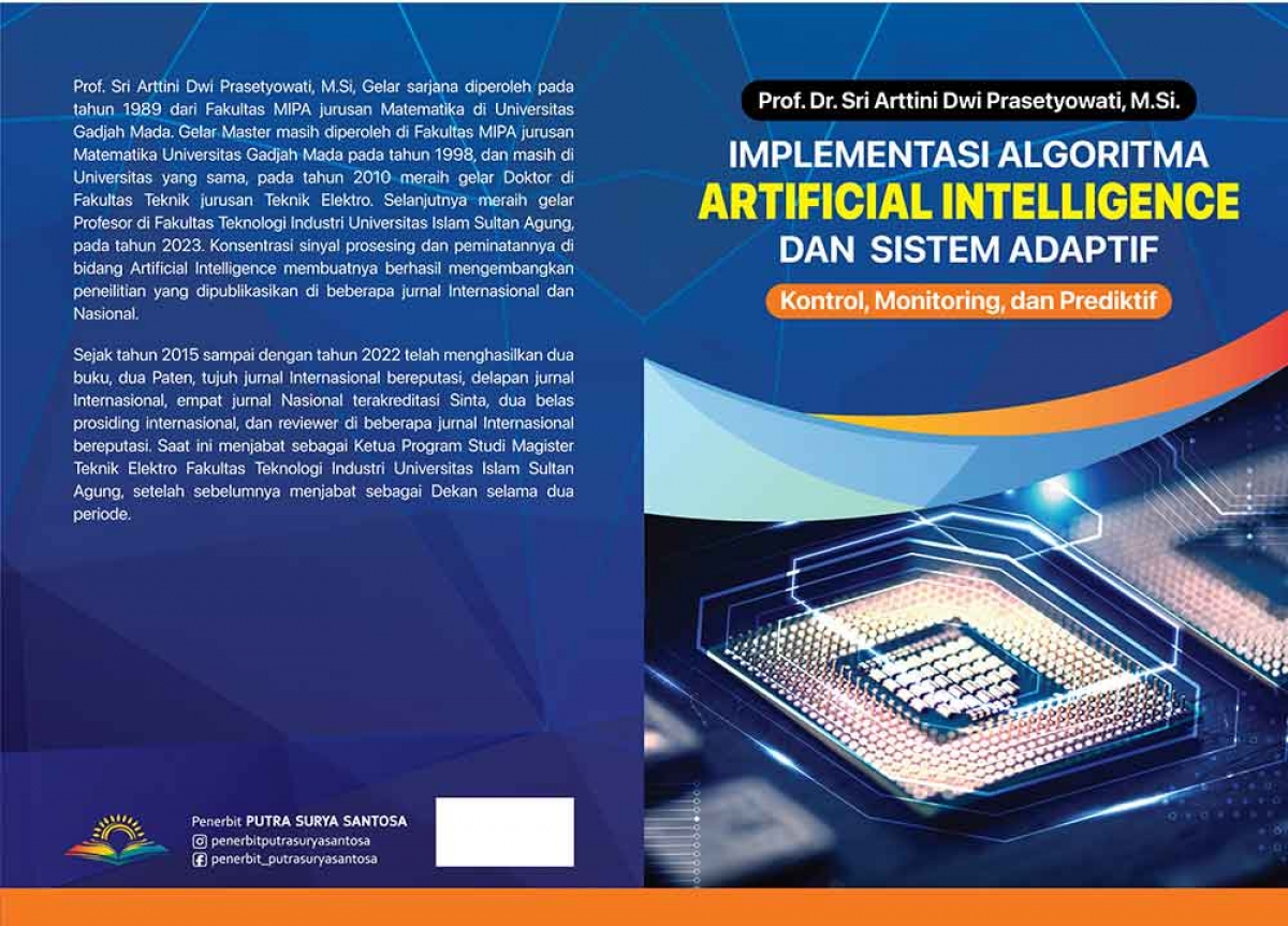 IMPLEMENTASI ALGORITMA ARTIFICIAL INTELLIGENCE DAN SISTEM ADAPTIF  Kontrol, Monitoring &amp; Prediktif