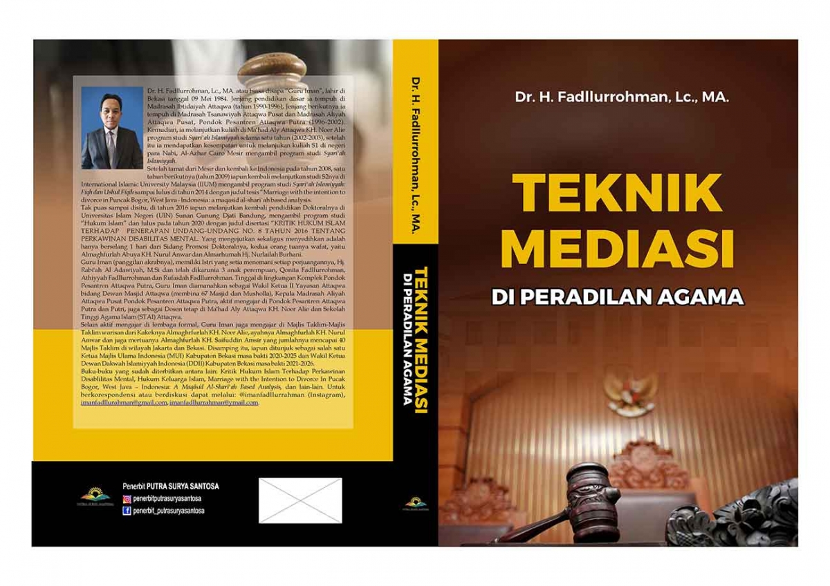 TEKNIK MEDIASI DI PERADILAN AGAMA