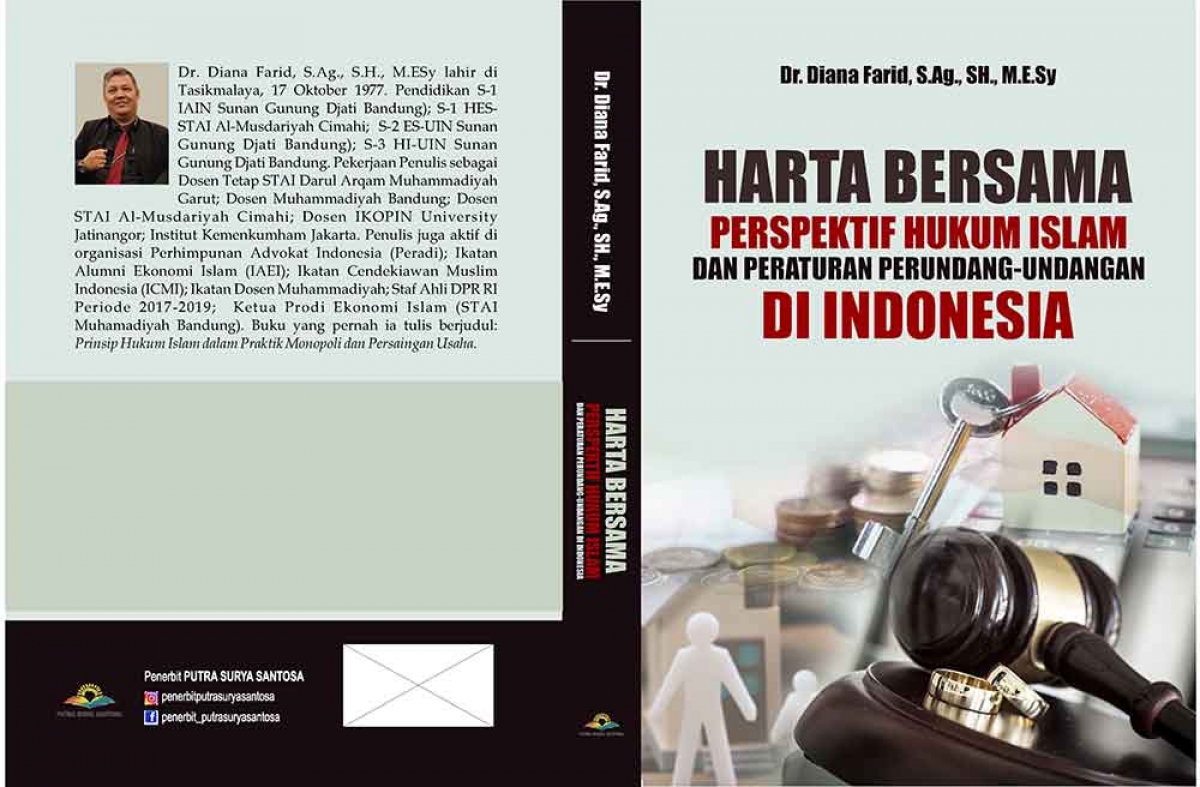 HARTA BERSAMA PERSPEKTIF HUKUM ISLAM DAN PERATURAN PERUNDANG-UNDANGAN DI INDONESIA