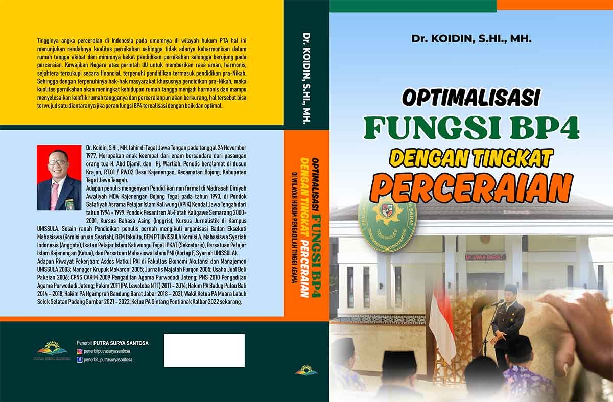 OPTIMALISASI FUNGSI BP4 DENGAN TINGKAT PERCERAIAN